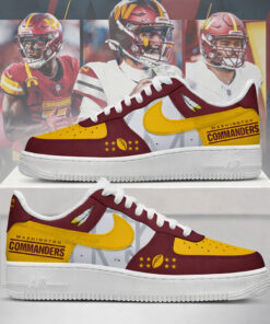 Washington Commanders Football League 2026 Air Force 1 Shoes Sneakers