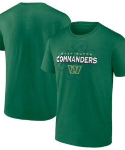 Washington Commanders Green Celtic Luck T-Shirt