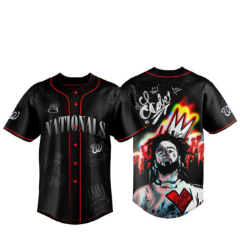 Washington Nationals x The Fall Off World Tour 2026 Baseball Jersey