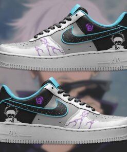 Air Force 1 Shoes Sneakers x Gojo Infinity void