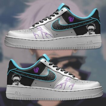 Air Force 1 Shoes Sneakers x Gojo Infinity void