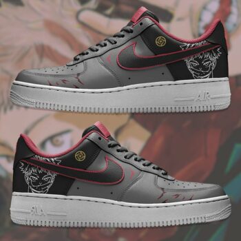 Air Force 1 Shoes Sneakers x Itadori Black Flash