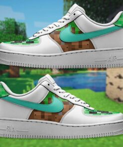 Air Force 1 Shoes Sneakers x Minecraft