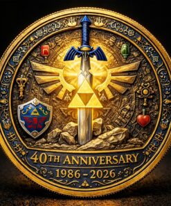 The Legend Of Zelda 40Th Anniversary Legacy Coin
