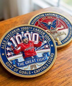 Alex Ovechkin 1000 Career Goals Commemorative Coin