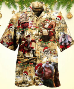 Pirate Santa Claus Christmas Hawaiian Shirt For Men Women Top Christmas Gifts 2026