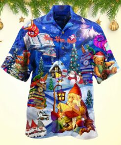 Reading Book On Christmas Hawaiian Shirt Christmas Gifts For Boyfriend