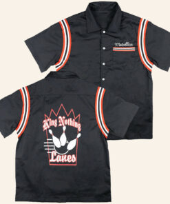 Metallica Merch King Nothing Lanes Bowling Hawaiian Shirt Presents For Music Lovers -WearandDecor