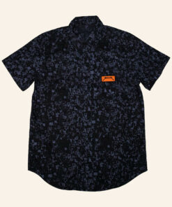 Metallica Merch Logo Button Up Shirt Gift Ideas For Music Lovers -WearandDecor