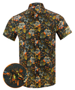 Hawaiian Drip Button Down Shirt Tactical Aloha Shirt Cool Christmas Gifts For Guys