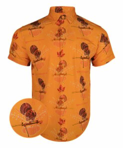 Full Platter Button Down Shirt Tactical Shirt Hawaii Style Gifts For Thanksgiving