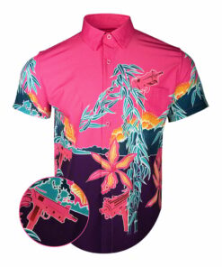 Scarface 2 Manny Button Down Shirt Tactical Hawaiian Shirt Christmas Gifts For Boyfriend