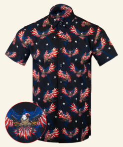 Strafing Run Button Down Shirt Tactical Hawaiian Shirt Patriotic Gifts For Dad