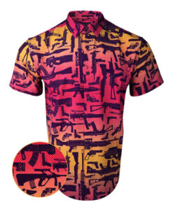 The Arsenal Button Down Shirt Tactical Hawaiian Shirt Gun Lovers Gift For Dad