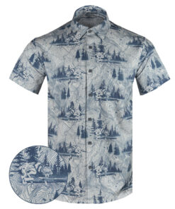 The Graywolf Button Down Shirt Tactical Hawaiian Shirt Gift Ideas For Him