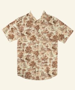 Whataburger Merch Sendero X Whataburger Toile Hawaiian Shirt Gift Ideas For Dad -WearandDecor