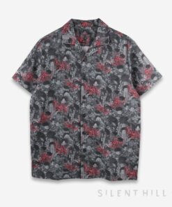 Silent Hill F Merch Silent Hill F Button Up Shirt Birthday Present For Brother -WearandDecor