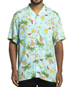 Pokemon Merch Pokemon Holiday Hawaiian Shirt Christmas Gifts For Boyfriend