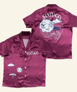 Russ Merch See You Soon Button Up Shirt Santiago Shirt Gift Ideas For Him