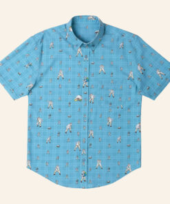 Saturday Night Live Merch SNL 50 x RSVLTS Down By The River Button Up Shirt Gifts For Him - WearandDecor