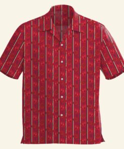 Persona Merch Persona 5 Royal Carmen Button Up Short Sleeve Shirt Birthday Gift For Husband - WearandDecor