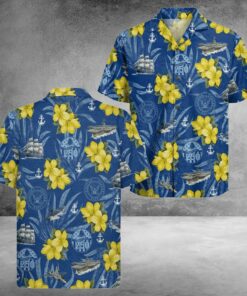 US Navy 250th Years Of Service Hawaiian Shirt United States Unique Gifts Ideas For Her