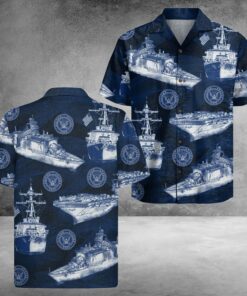US Navy 250th Years Of Service Hawaiian Shirt United States Unique Gifts Ideas For Women