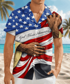 God Bless America Hawaii Shirt America 250 Merchandise Patriotic Gifts For Him