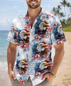 Usa 250 Anniversary Eagle 1776-2026 Patriotic Hawaii Shirt America 250 Merchandise Gifts For Patriots