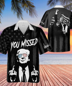 You Missed Hawaiian Shirt Fight Shirt Supporters Hawaiian Unisex 3d Shirt
