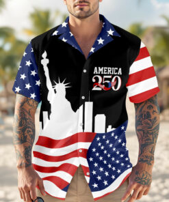 America 250 Years Hawaii Shirt America 250 Merchandise Unique Patriotic Gifts