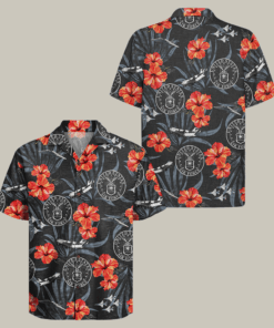 US Air Force 250th Years Of Service Hawaiian Shirt USAF 250Th Anniversary Shirt Veteran