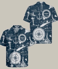 US Navy Submarine 250th Years Of Service Hawaiian Shirt