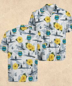US Navy Submarine 250th Years of Service Hawaiian Shirt Father's Day
