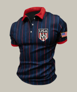 USA 2026 FIFA World Cup Polo Shirt Soccer Clothes Cool Gift For Fans