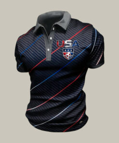 USA FIFA Club World Cup Bracket Polo Shirt 2026 World Cup Merch Great Gift For Father
