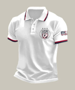 USA FIFA World Cup 2026 Polo Shirt Soccer Merch Best Present For Husband