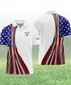 Ryder Cup Golf Team Polo Shirt American Flag Titleist Ryder Cup Apparel Great Gift For Husband