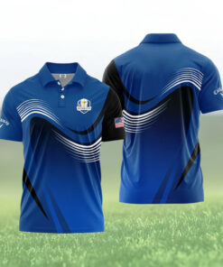 Ryder Cup USA Golf Polo Shirt Callaway Golf Shirt Great Gift For Father's Day