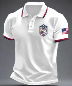 USA Soccer 2026 World Cup Polo Shirt Game Day Clothing Merch Soccer Fan Gifts