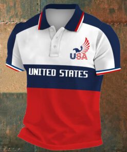 USA 2026 FIFA World Cup Polo Shirt Game Day Outfits USA Pride Gifts