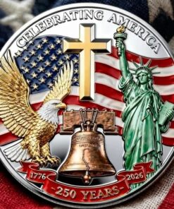 United States 250 Years Of Freedom 250Th Anniversary Coin