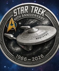 Star Trek 60Th Anniversary Commemorative Coin