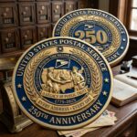 Commemorative Usps 250Th Anniversary Challenge Coin