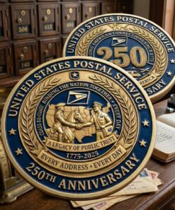 Commemorative USPS 250Th Anniversary Challenge Coin