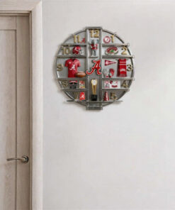 Alabama Crimson Tide Home Decorative 3D Wall Clock