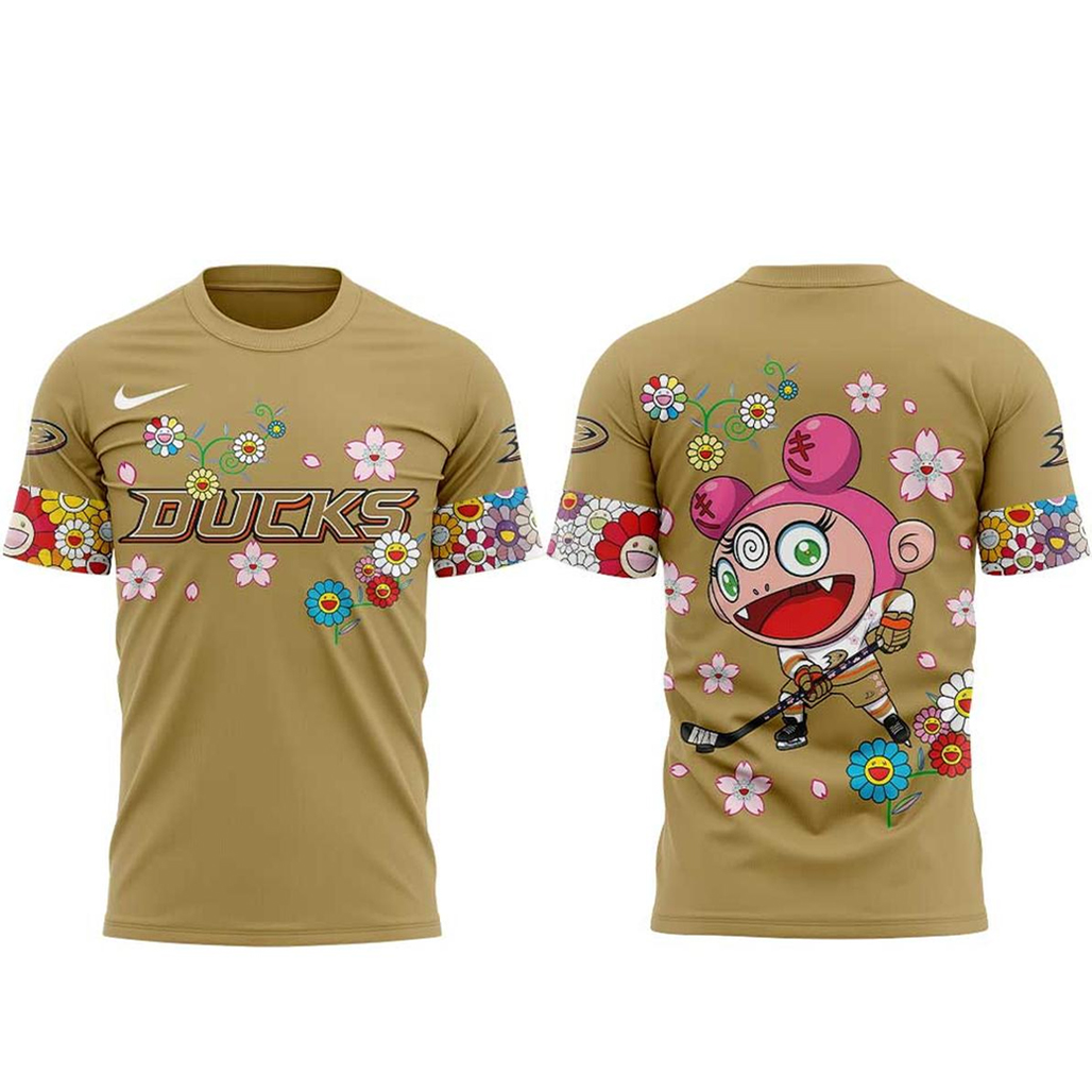 Anaheim-Ducks-x-Takashi-Murakami-2026-T-Shirt.jpg Anaheim Ducks x Takashi Murakami 2026 Shirt