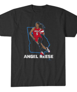 Angel Reese State Star ATL T-Shirt