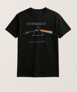Artemis II Dark Side of the Moon Space Mission Shirt 2026