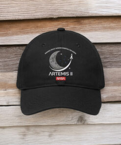 Artemis II Manned Space Mission Orbiting The Moon Hat